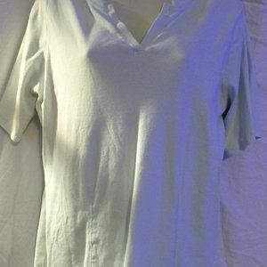 Jones New York Mint Green women's short sleeve Tee Shirt size 1X